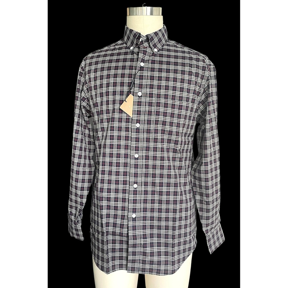 Burberry Jameson‎ Men's Cotton Britcheck Shirt, Medium